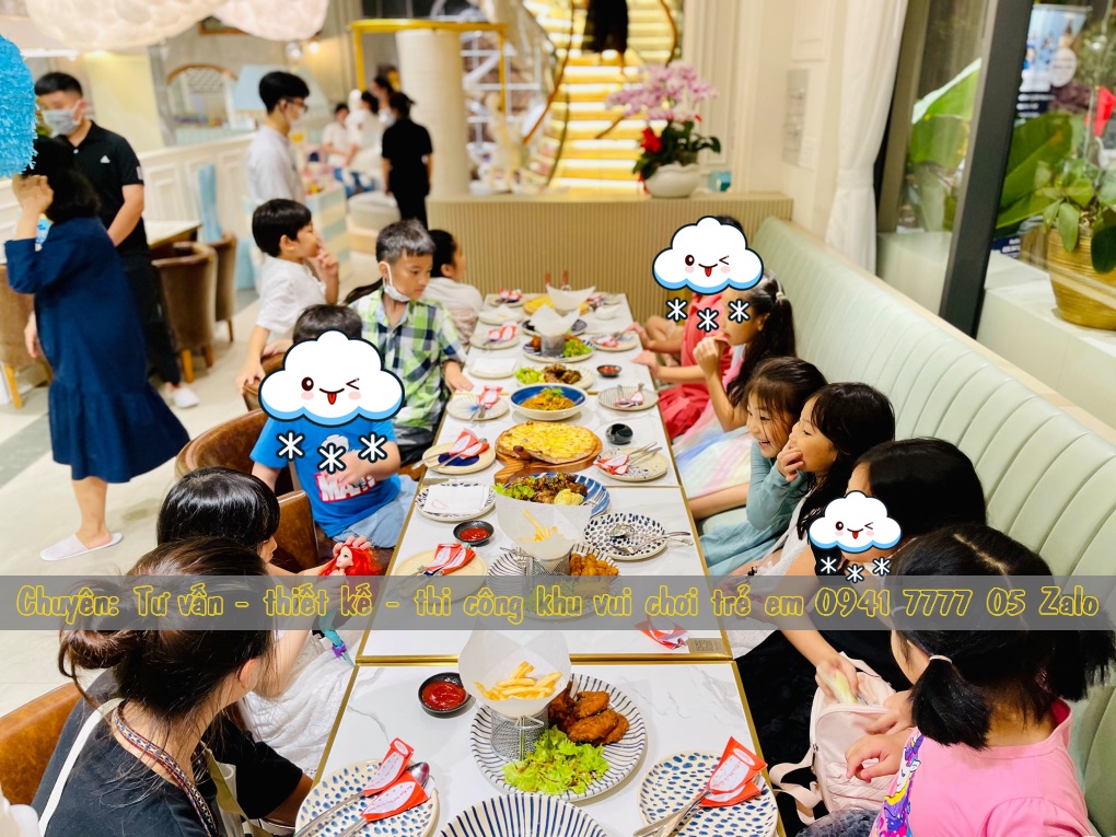 Thiết kế khu vui chơi trẻ em cho quán cafe