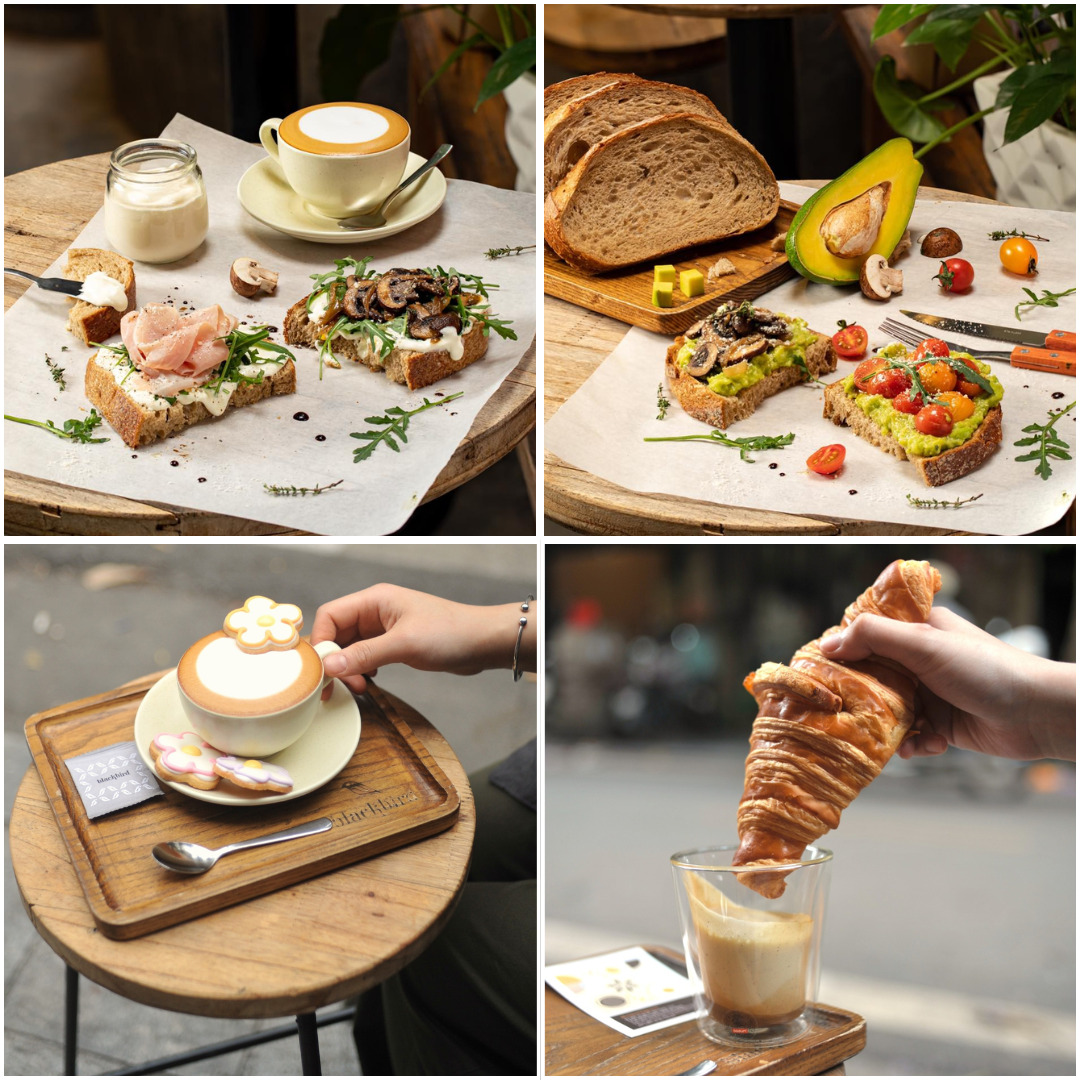 Các món ăn tại Blackbird Coffee 