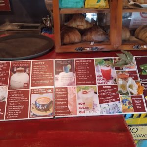 Menu của Bonjour Cafe The Art
