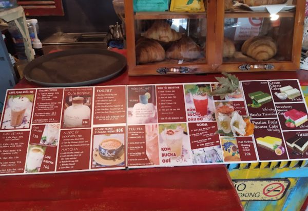 Menu của Bonjour Cafe The Art