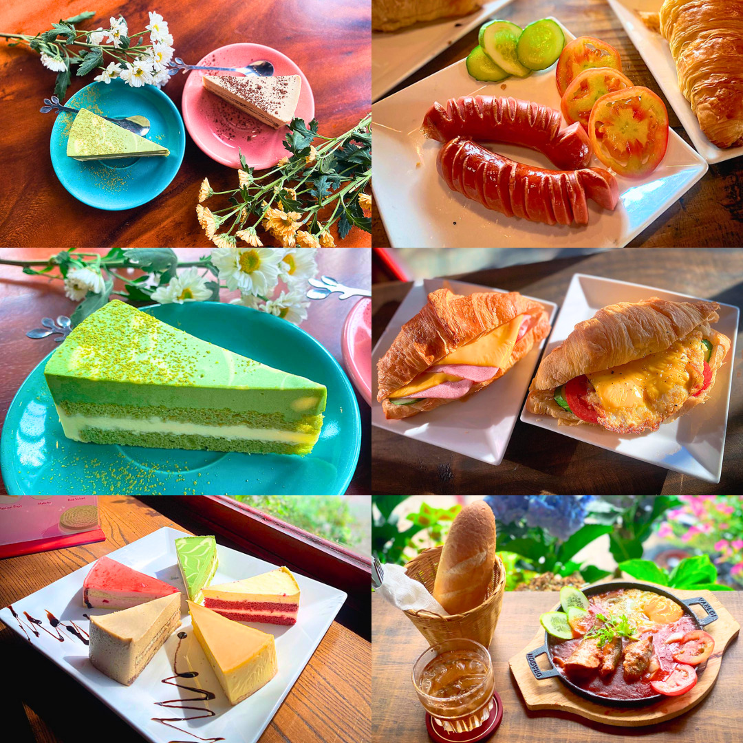Đồ ăn tại Bonjour Cafe The Art