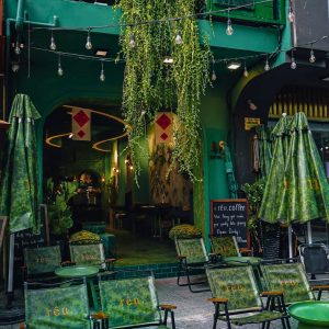 Không gian bên ngoài của r ê u . coffee