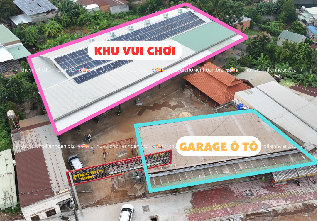 Kinh doanh khu vui chơi kết hợp garage ô tô