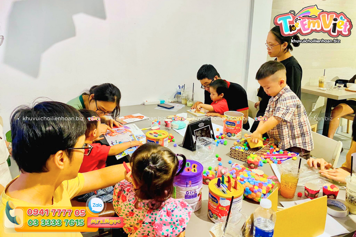 Tại sao các hoạt động workshop khu vui chơi là lựa chọn hoàn hảo cho mùa hè