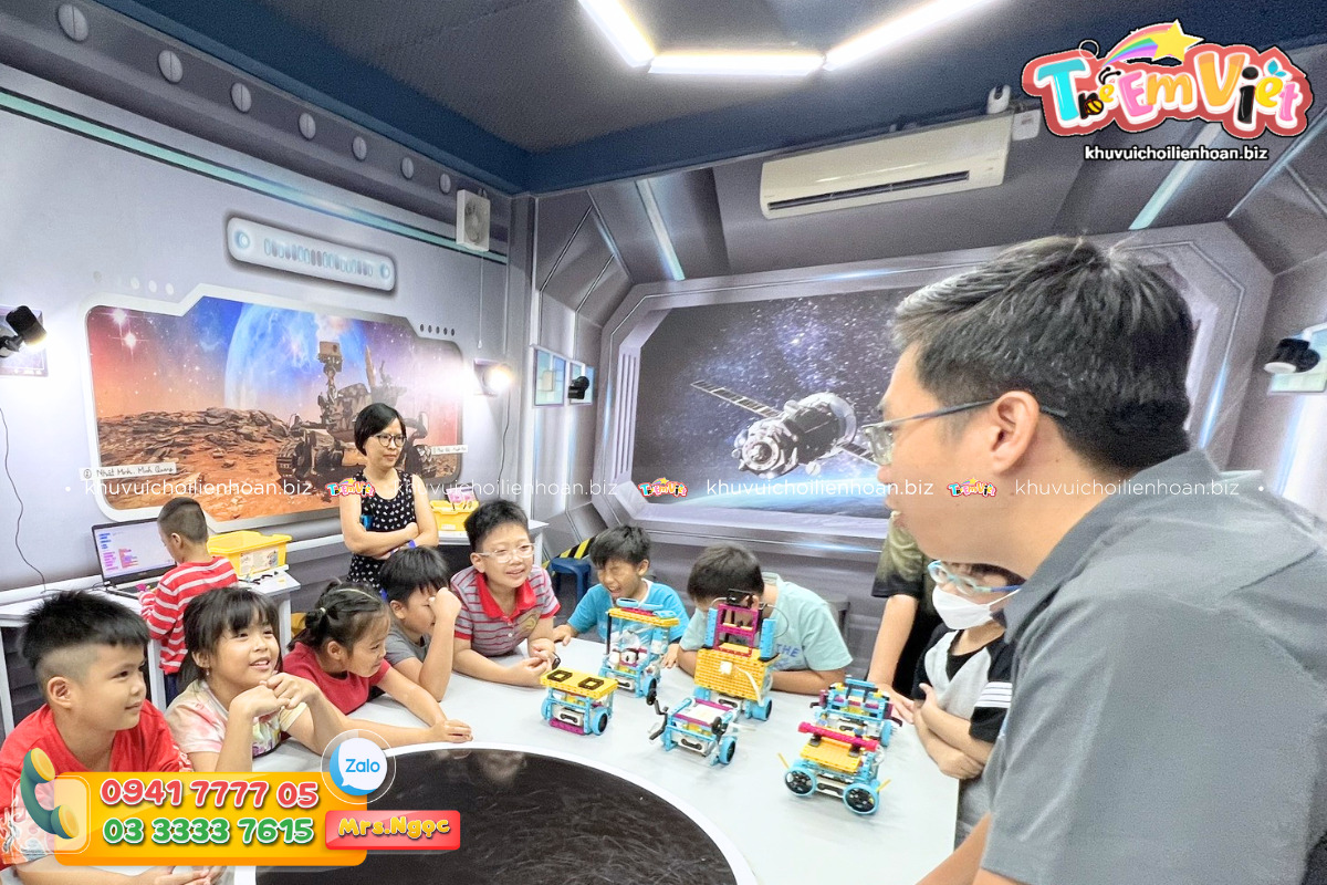 Xu huong to chuc Workshop khu vui choi he 2025