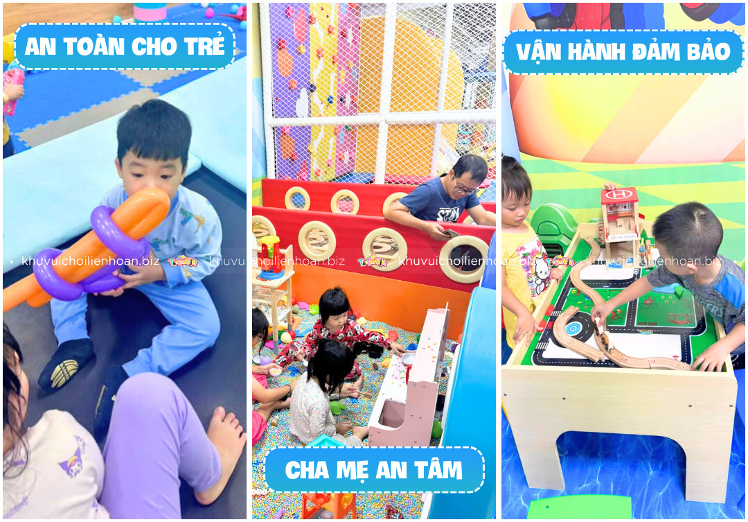 Quy trình vệ sinh khu vui chơi trẻ em cực kỳ quan trọng trong quá trình vận hành khu vui chơi