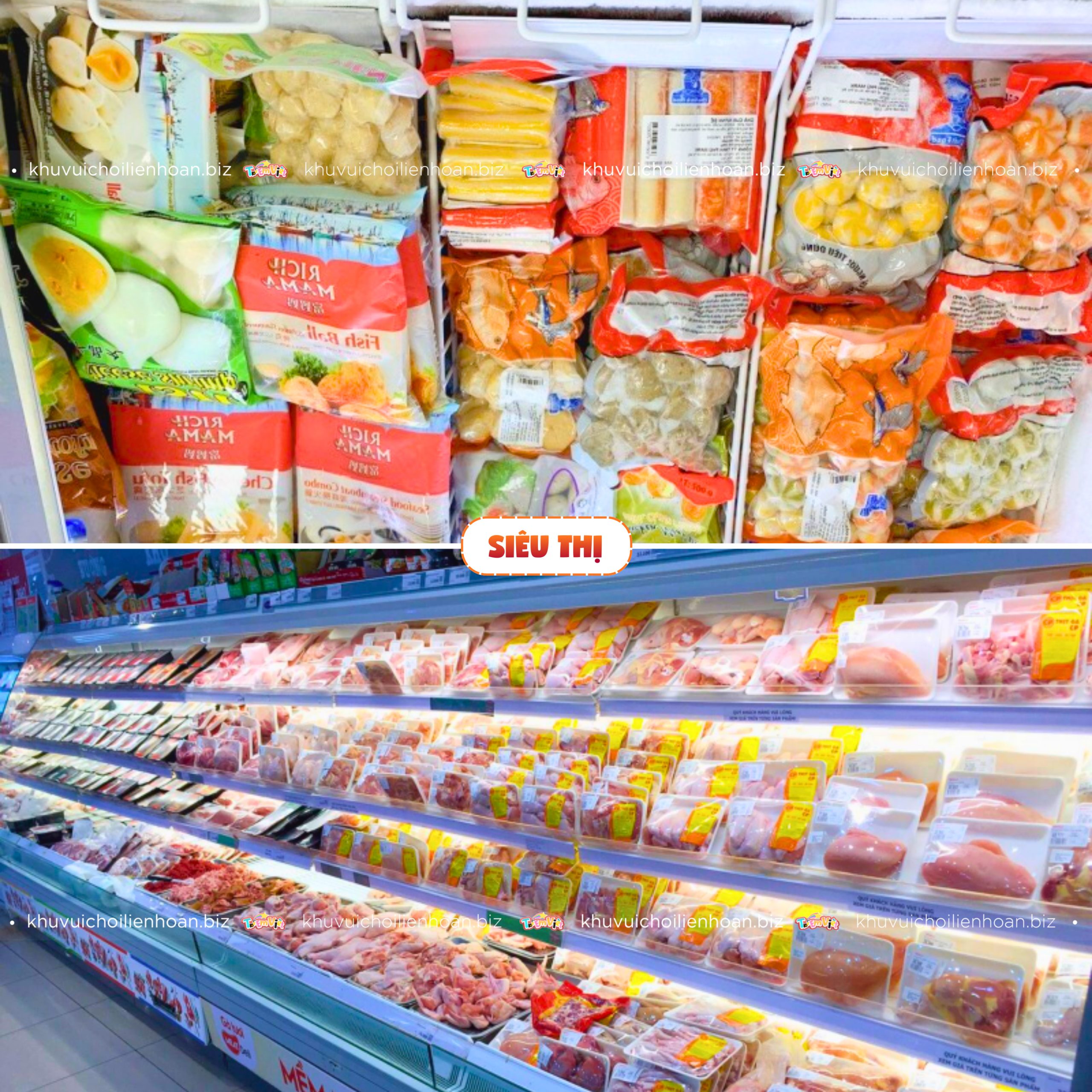 Nhập hàng tại siêu thị