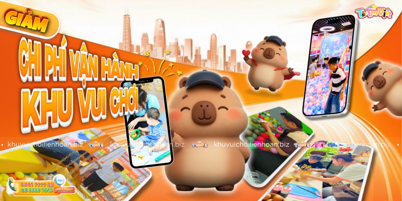 Giảm chi phí vận hành khu vui chơi