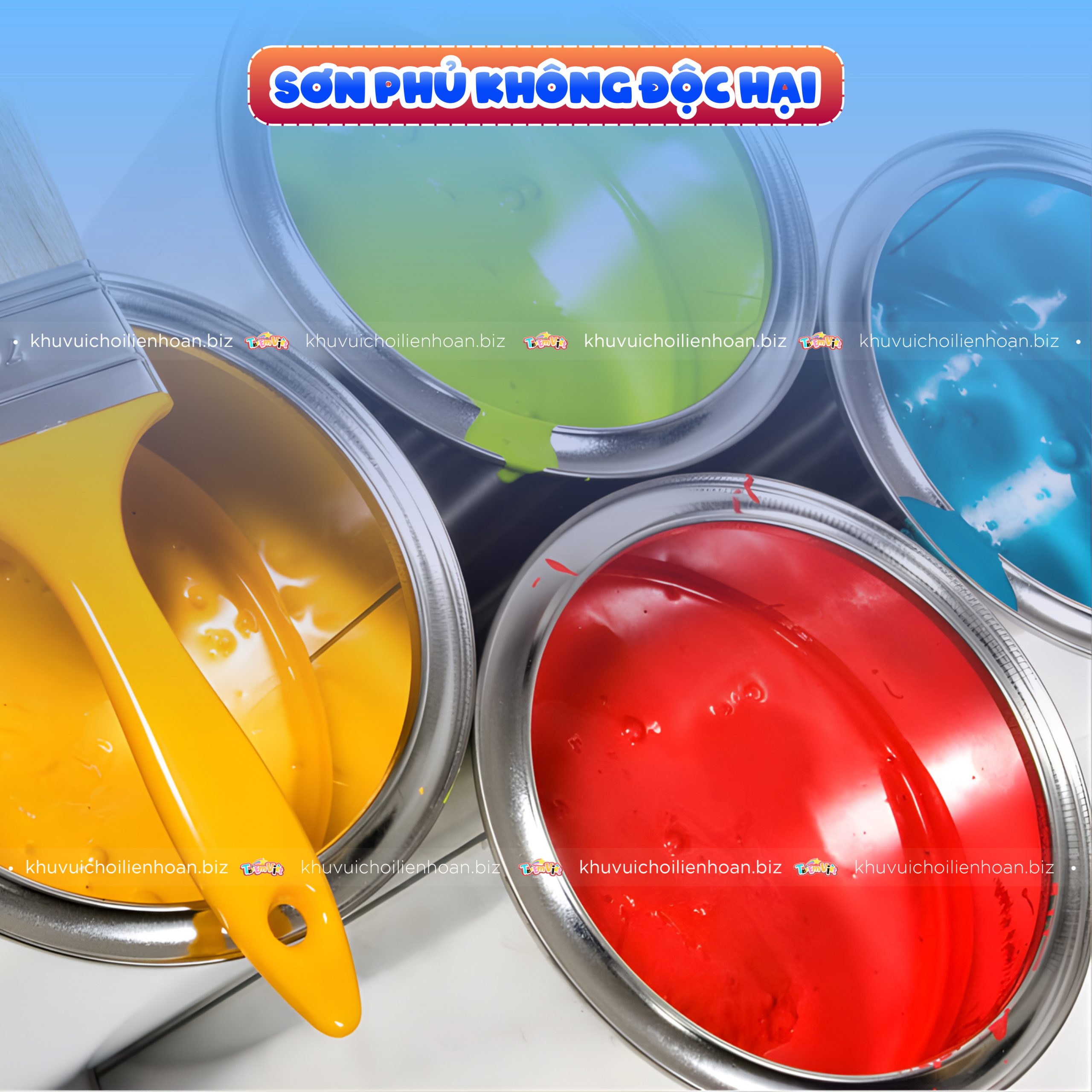 Sơn phủ không độc hại