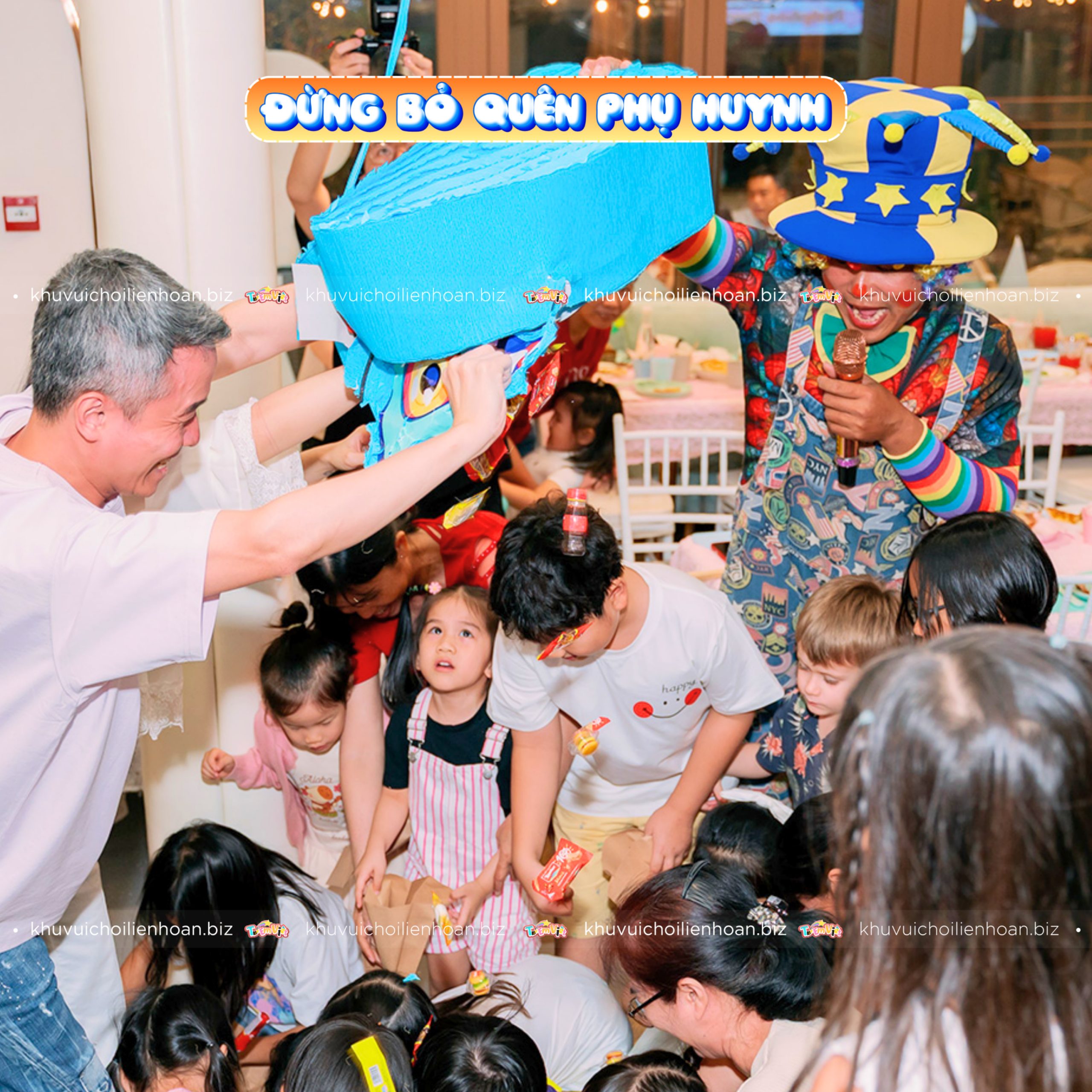 Đừng bỏ quên phụ huynh