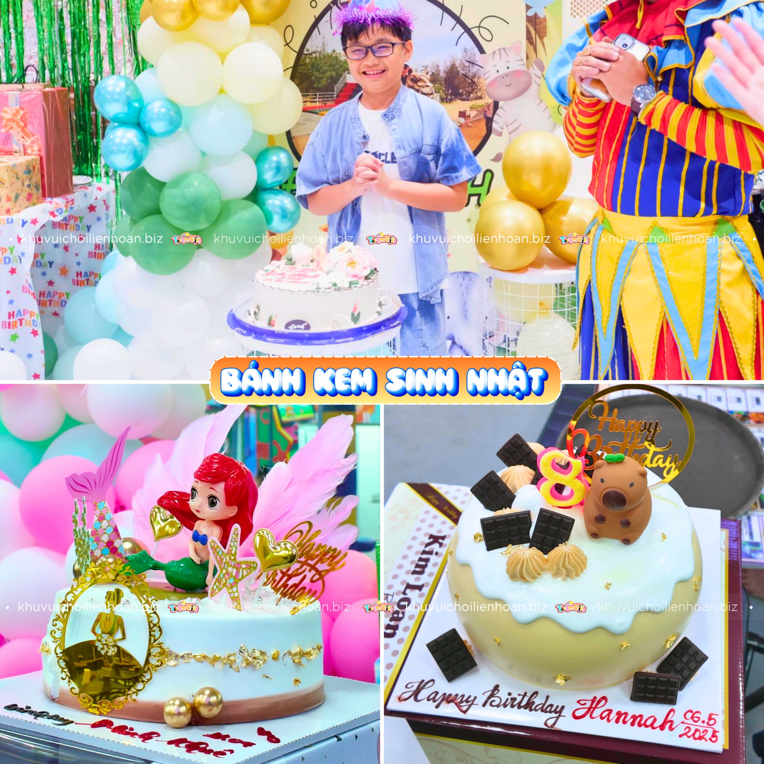 Bánh kem sinh nhật cho bé