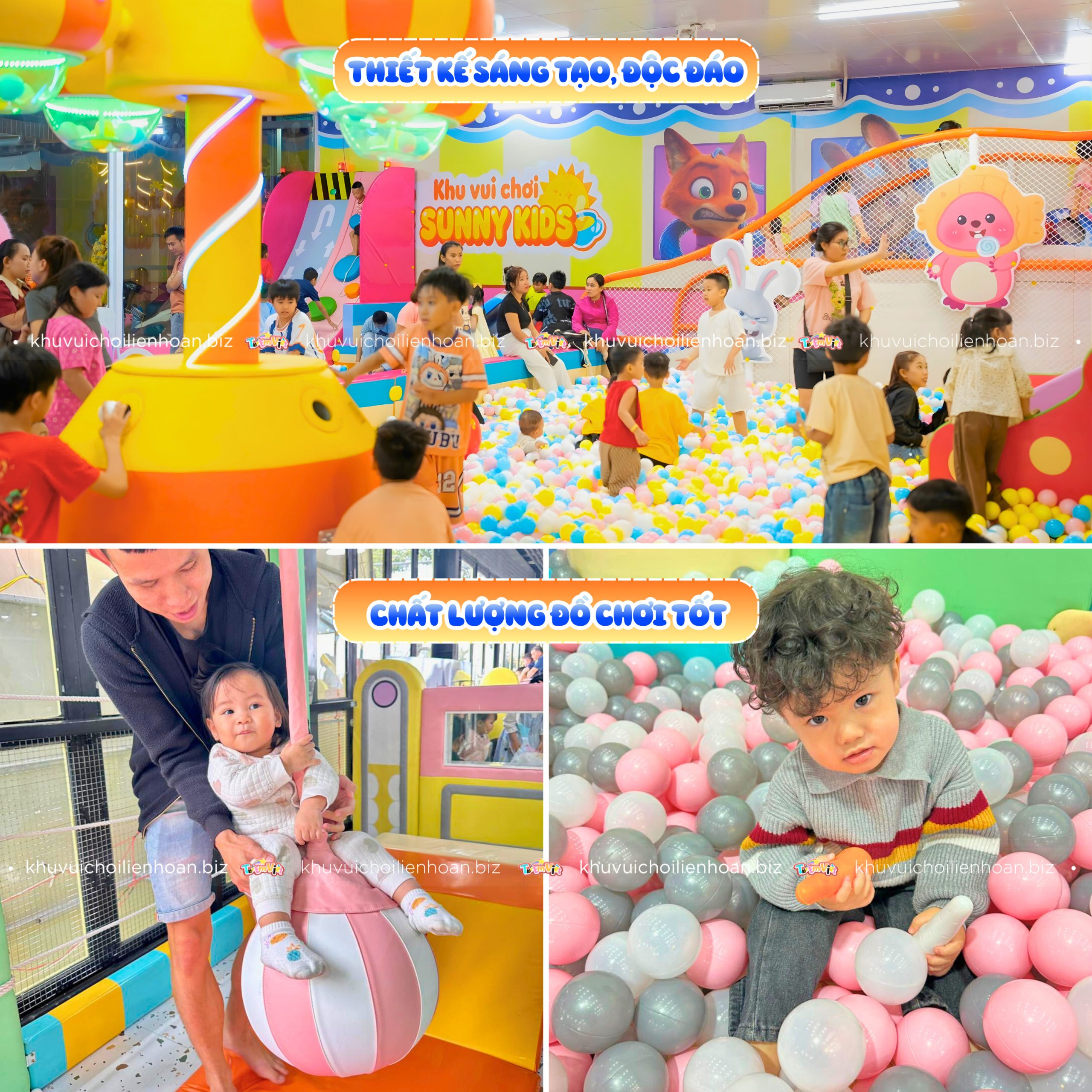 Thiết kế mô hình và chất lượng thiết bị