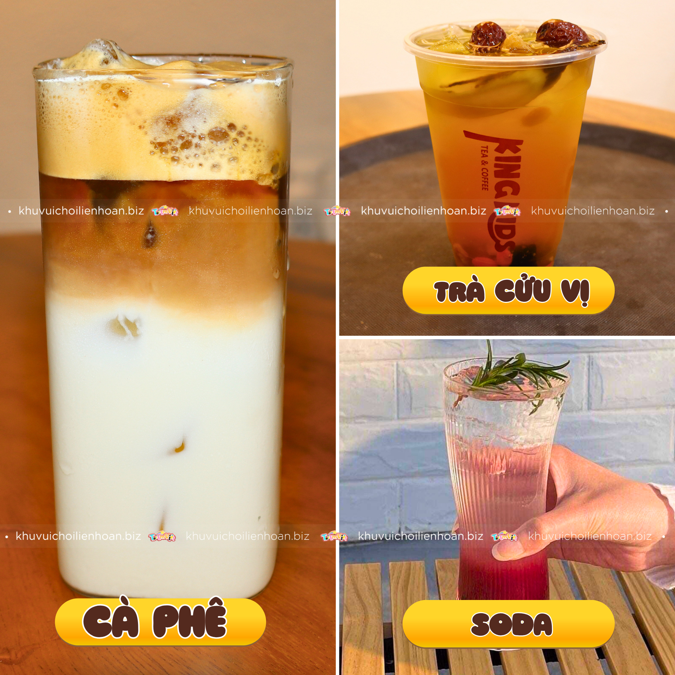 Những món đồ uống cho phụ huynh