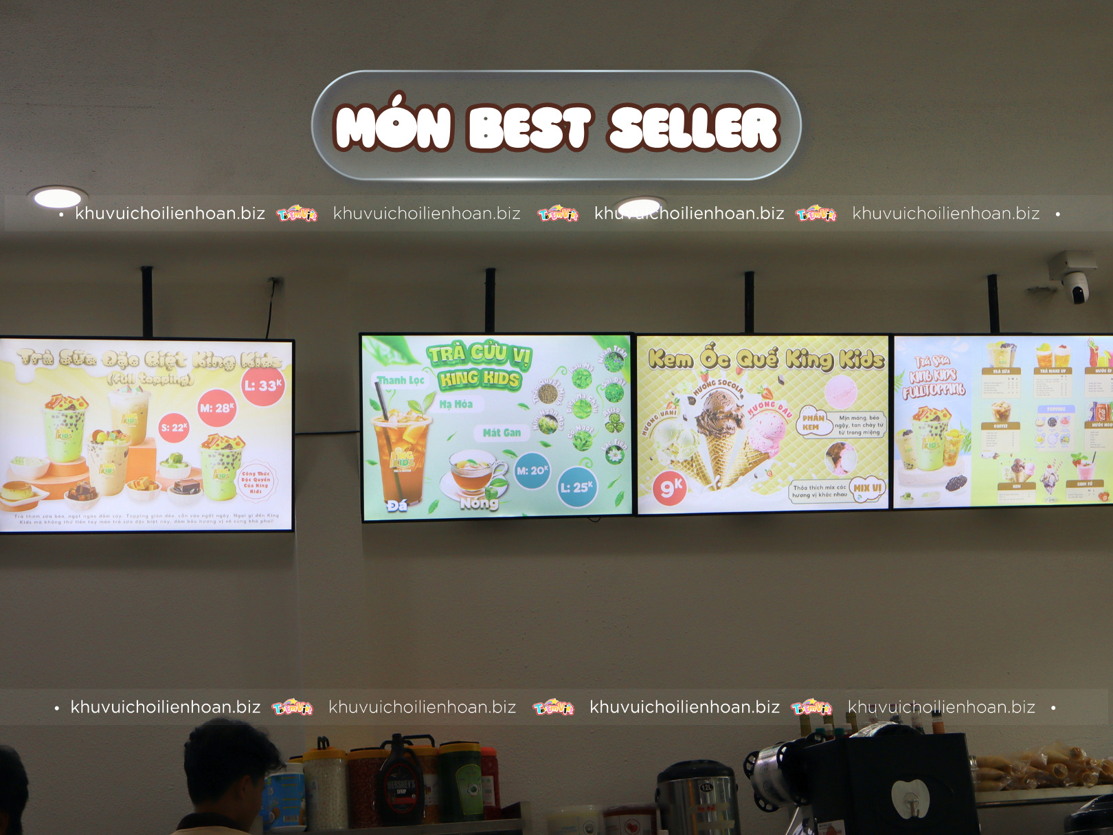Thiết kế menu kids cafe cần có món best seller