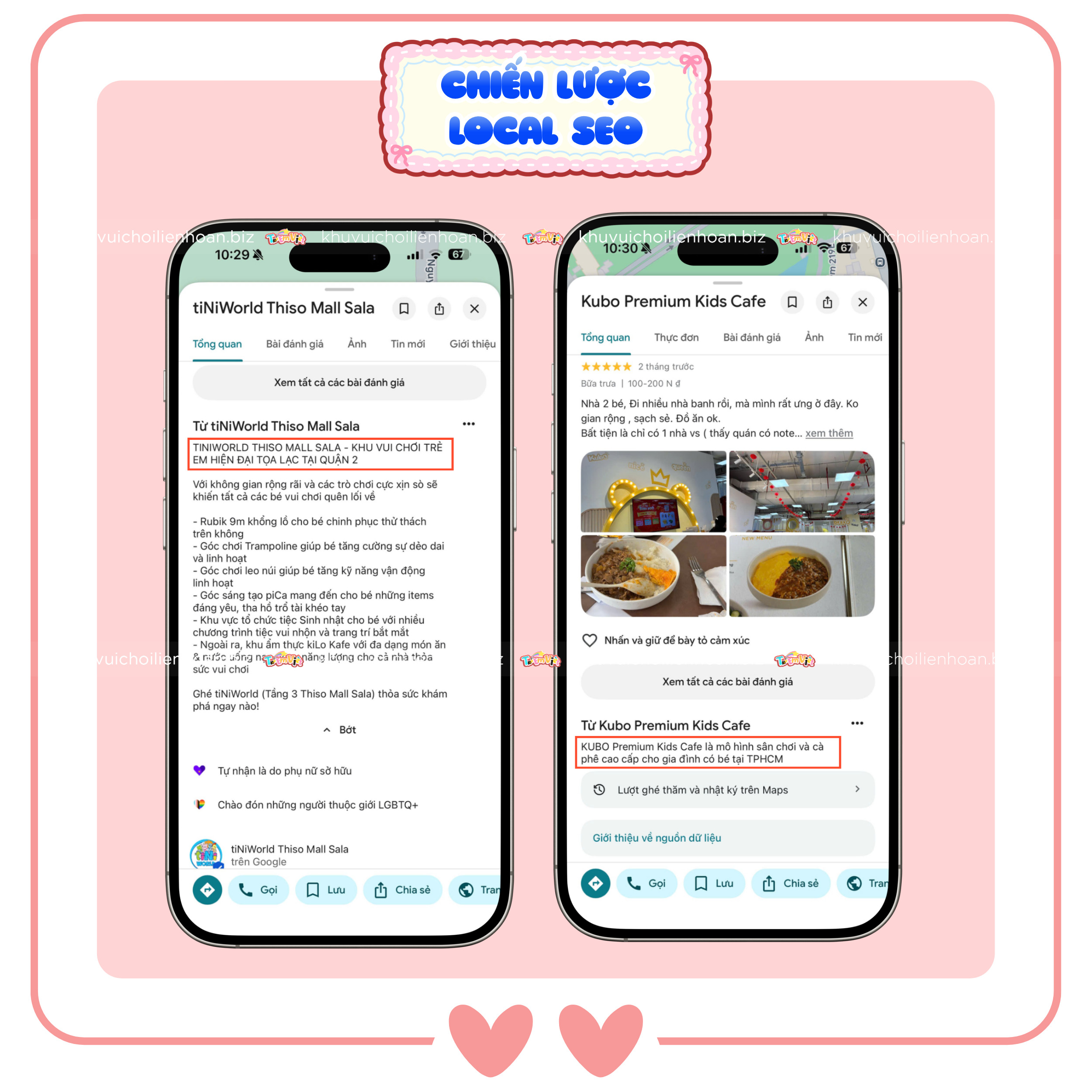 Chiến lược Local SEO khi vận hành Google Maps khu vui chơi