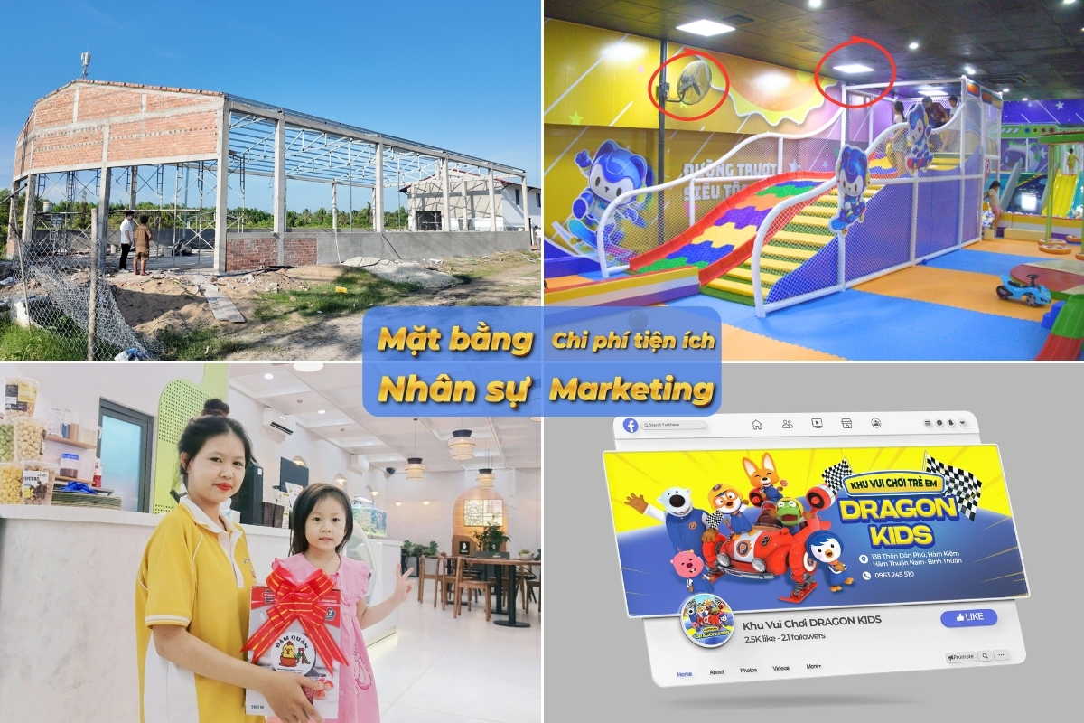 Chi phí vận hành khu vui chơi 