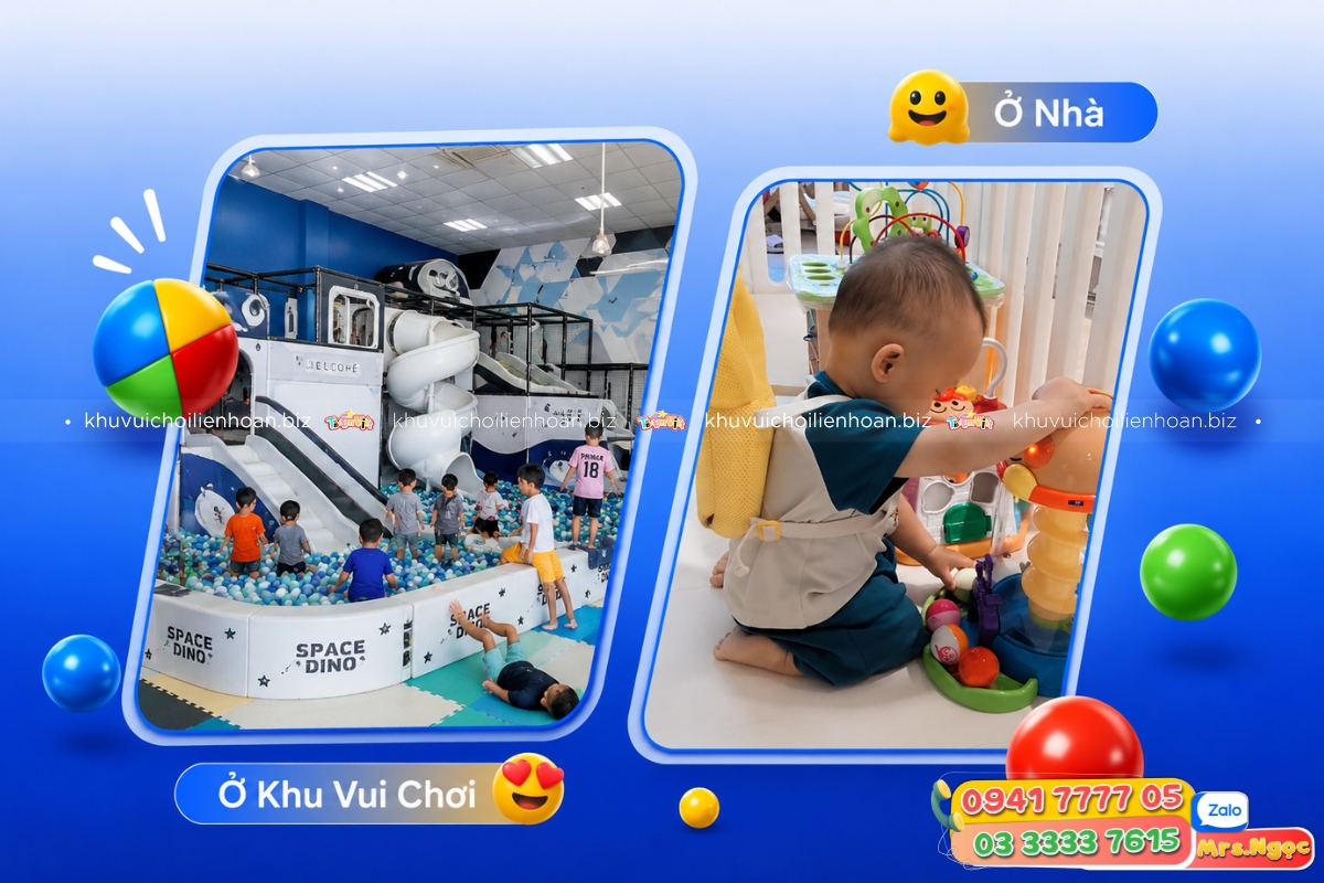 Vì sao trẻ thích khu vui chơi liên hoàn hơn đồ chơi tại nhà.jpg
