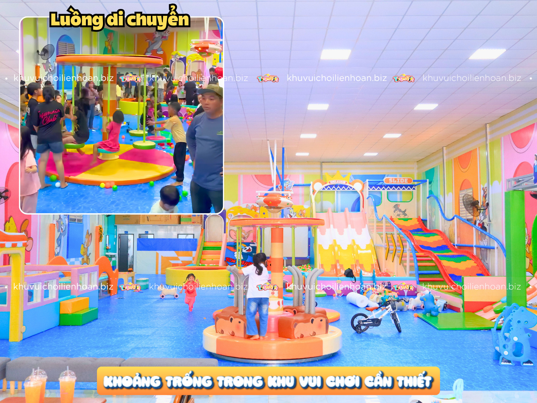 Khoảng trống trong khu vui chơi thật sự cần thiết