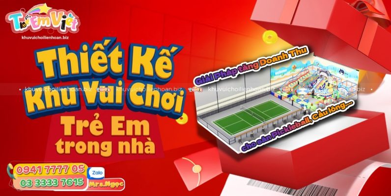 Thiết Kế Khu Vui Chơi Trẻ Em Trong Nhà Giải Pháp Tăng Doanh Thu Cho Sân Pickleball, Cầu Lông Và Các Mô Hình Thể Thao .jpg