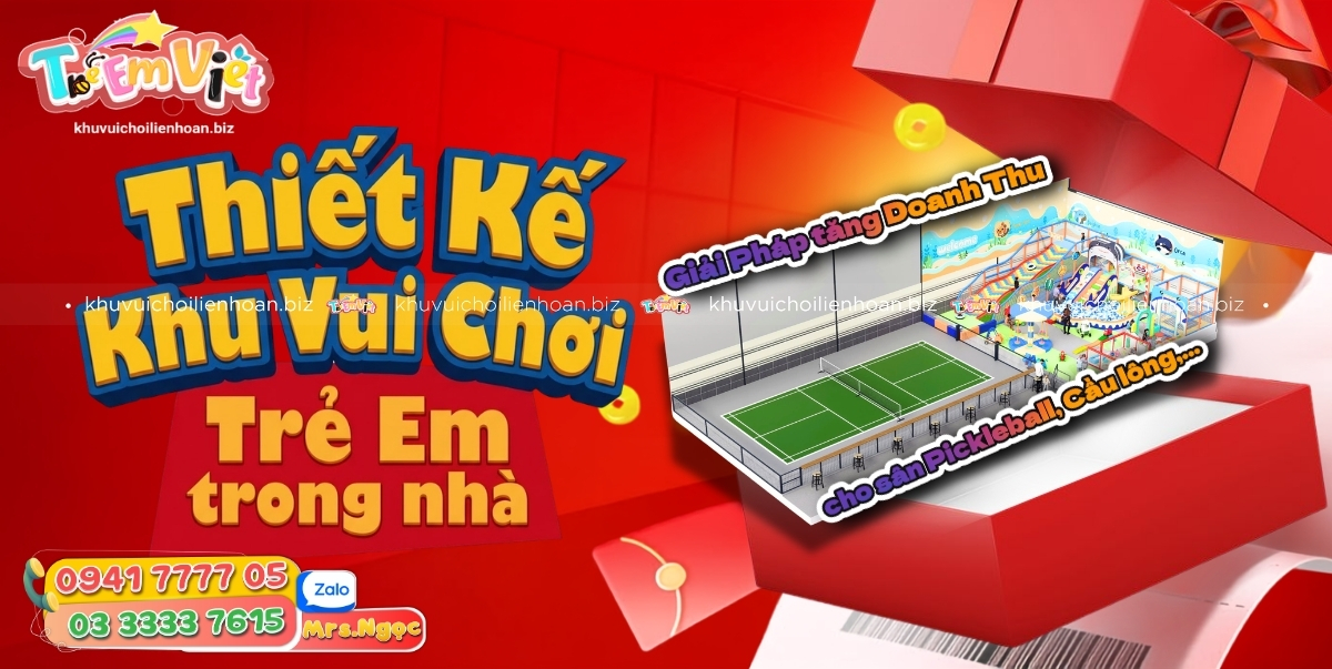 Thiết Kế Khu Vui Chơi Trẻ Em Trong Nhà Giải Pháp Tăng Doanh Thu Cho Sân Pickleball, Cầu Lông Và Các Mô Hình Thể Thao .jpg