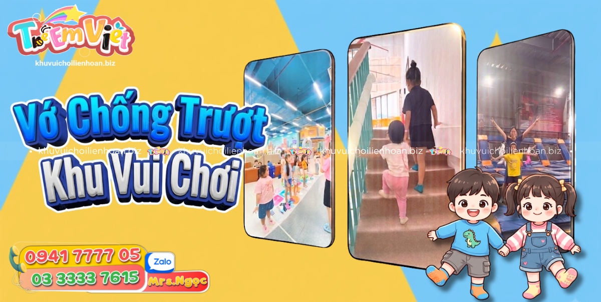 Vớ Chống Trượt Khu Vui Chơi Cần Thiết Hay Chỉ Là Phụ Phí .jpg